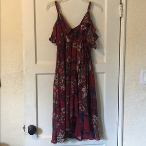 Torrid off the shoulder dress